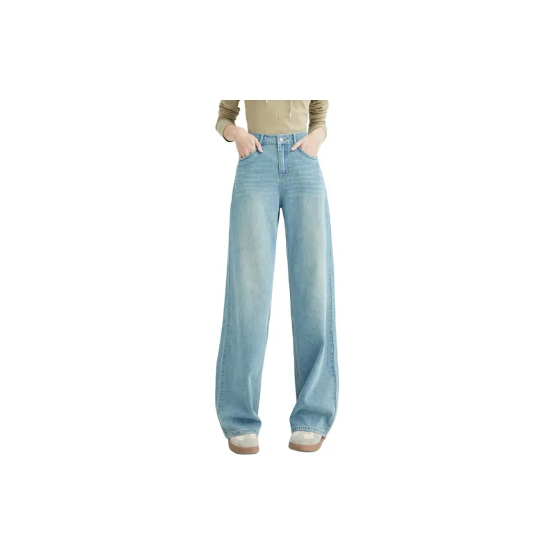 Demana Jeans Women's Vintage Denim Blue-3