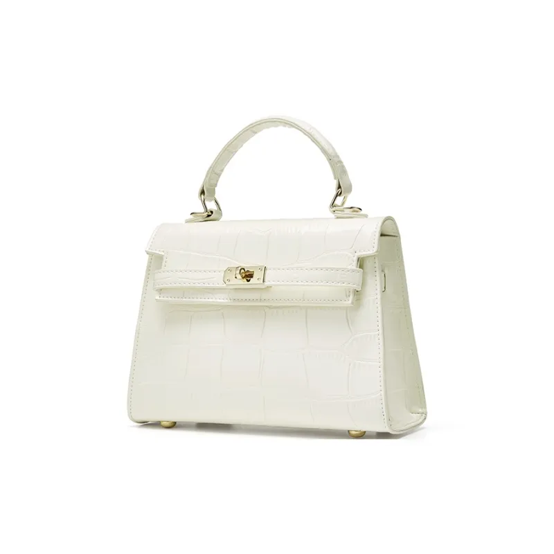 JOSINY PU Handbag Women's Black/Ecru-5