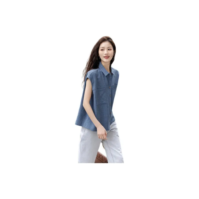 Dme Shirts Women's Dark Blue-4