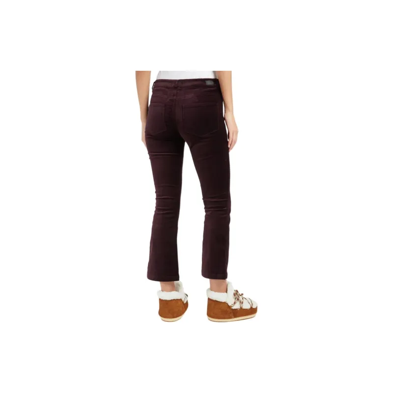 PAIGE Flared Cropped Trousers-3