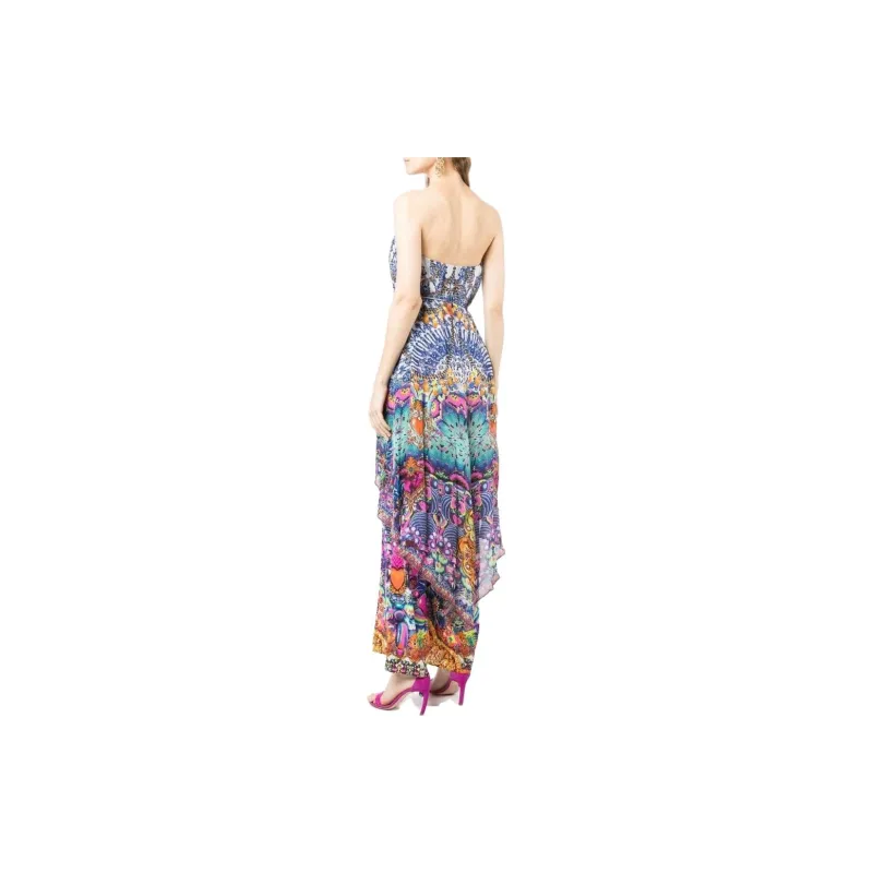 Camilla Strapless Overlay Jumpsuit-2