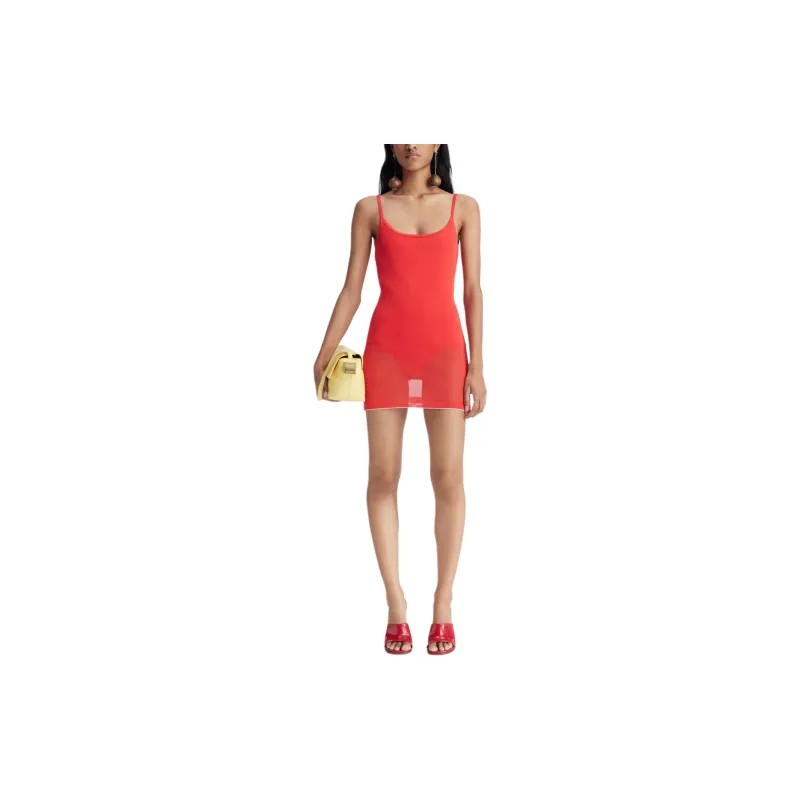 Jacquemus La Robe Maille Roupao Red-1