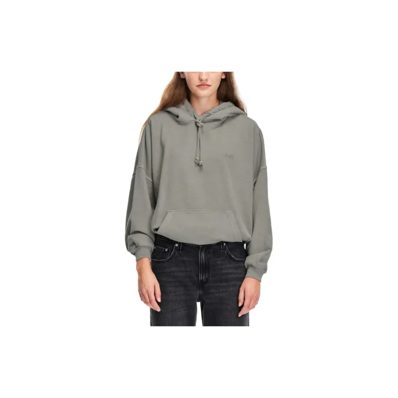 Levis Sweatshirts Women's Dark Gray-2
