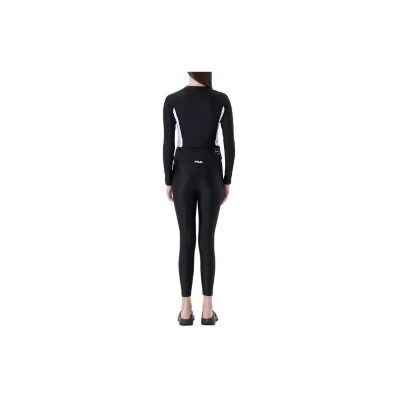 FILA Two Piece Swimsuit Women's Black-3