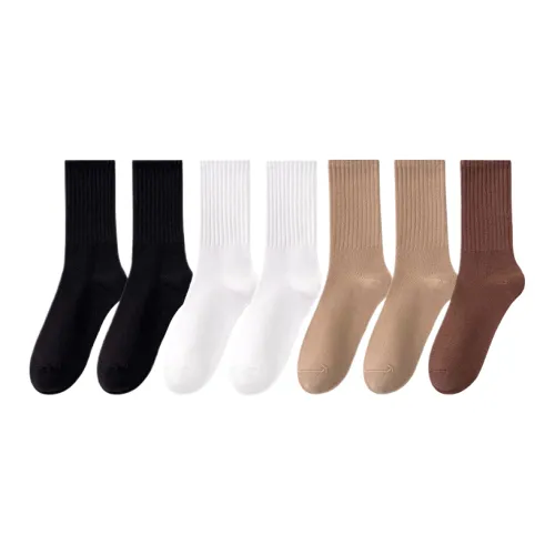 Lan Miao Mid Calf Socks Women's 7 Pack