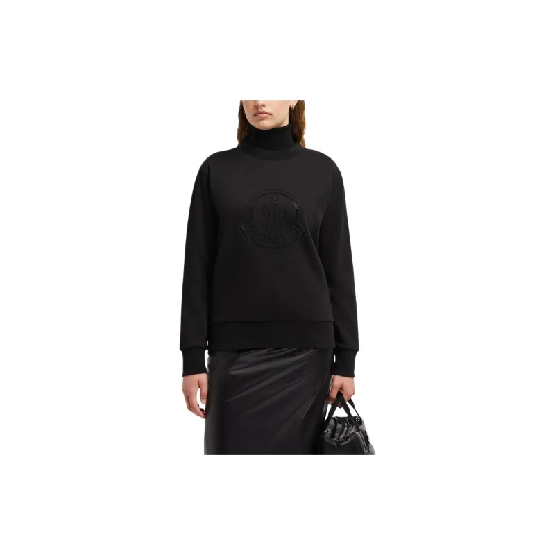 Moncler Logo Embellished Crewneck Sweatshirt-3