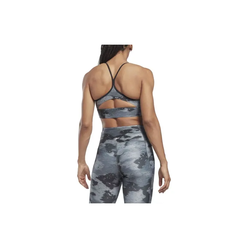 Reebok ID TRAIN CAMO BRA Sports Underwear Women's Black-3