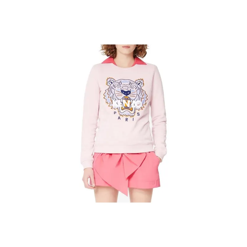 KENZO Sweatshirts Women's Light Pink-2