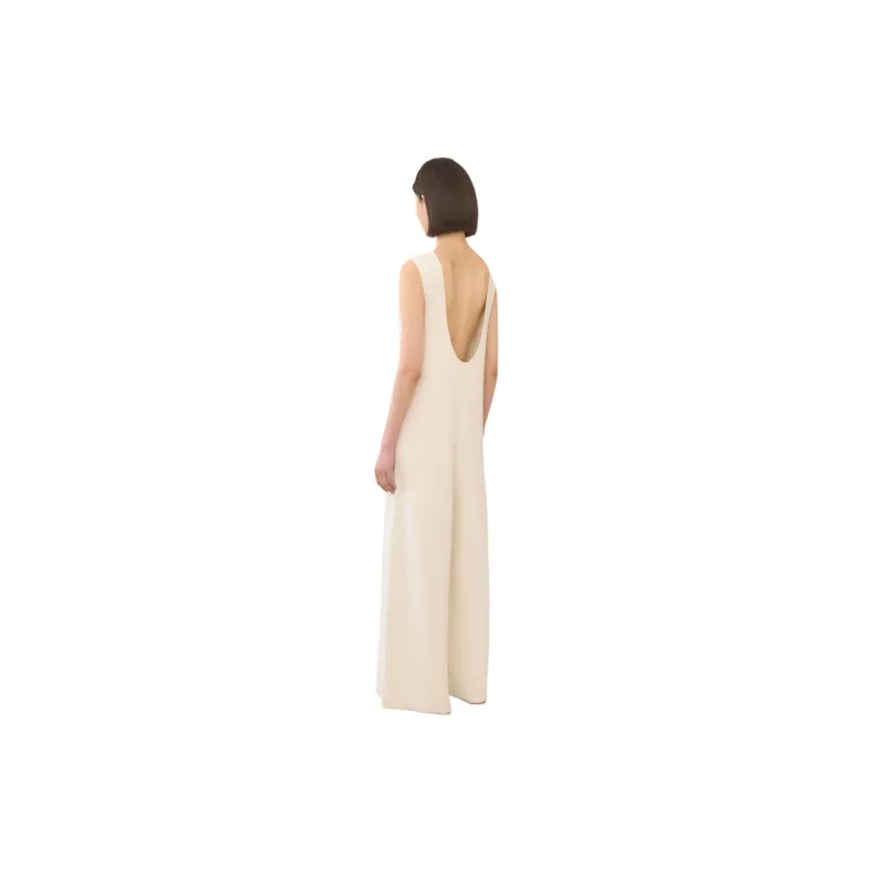 Lauren Manoogian DOUBLE KNIT JUMPSUIT Jumpsuit Women's BONE/Bone-2