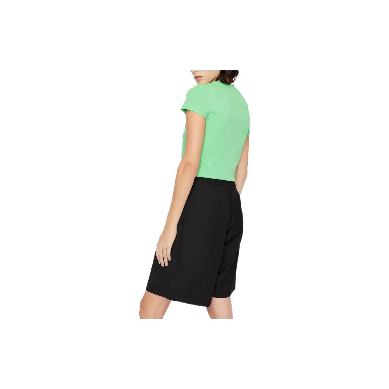 ARMANI EXCHANGE T-Shirts Women's Grass Green-1