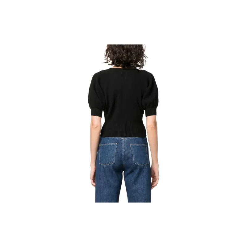 Ulla Johnson Eila V-Neck Knit Top-2