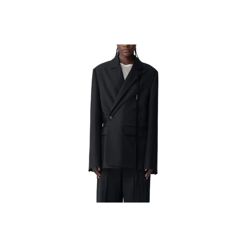 Ann Demeulemeester Elin Asymmetric Tailored Blazer-2