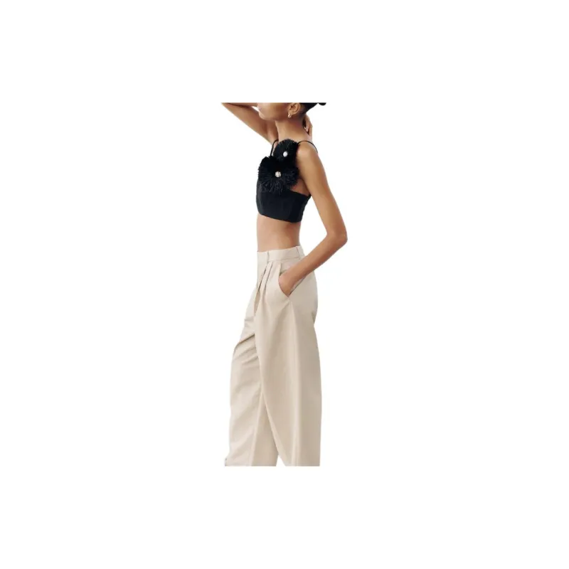ZARA Camisoles Women's Black-3