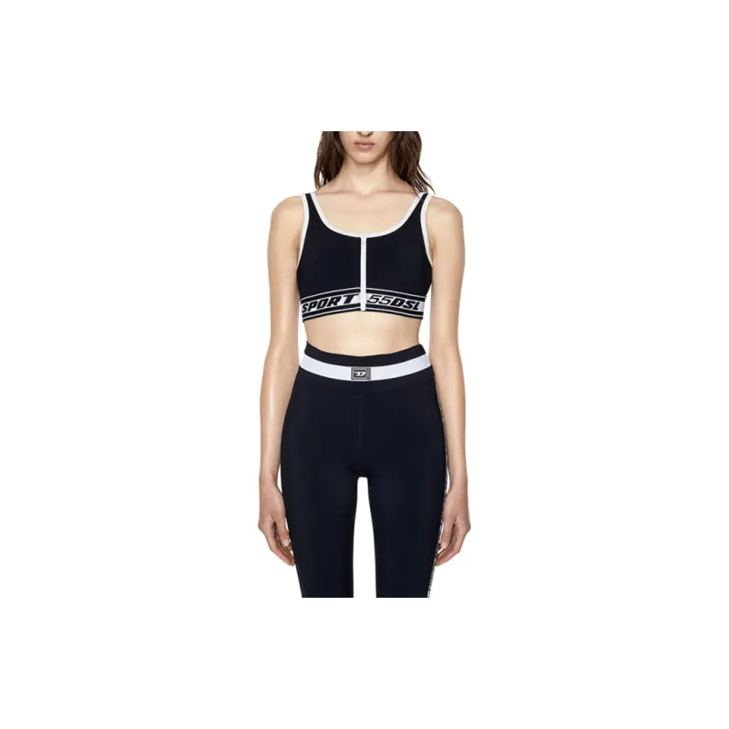 DIESEL Tank Tops Women's Black-1
