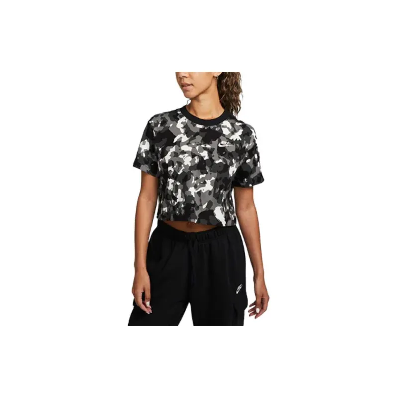 Nike T Shirts Women's Black-2