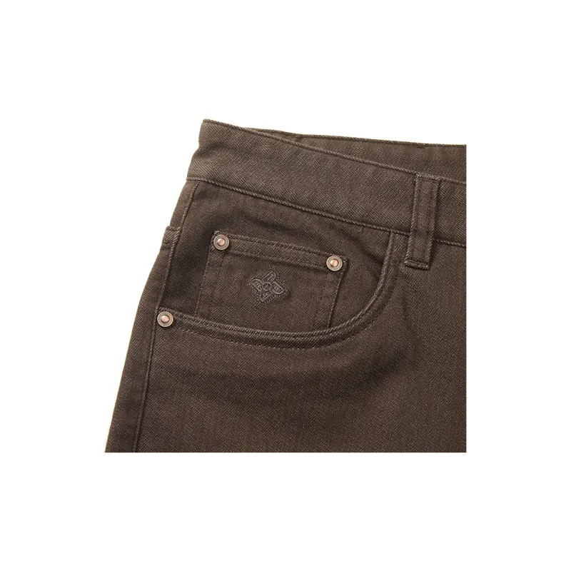 DIDIBOY Jeans Men Coffee-4