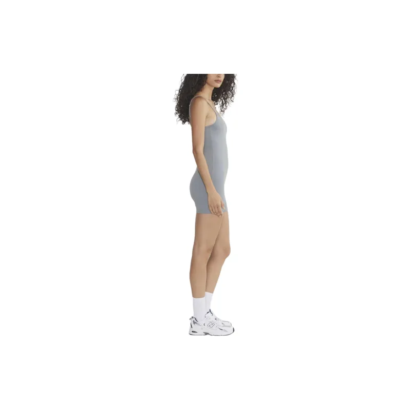 ARITZIA Golden BUTTER Essential 5' Romper Bodysuits Women's Shady Blue/Dark Shadow Blue-3