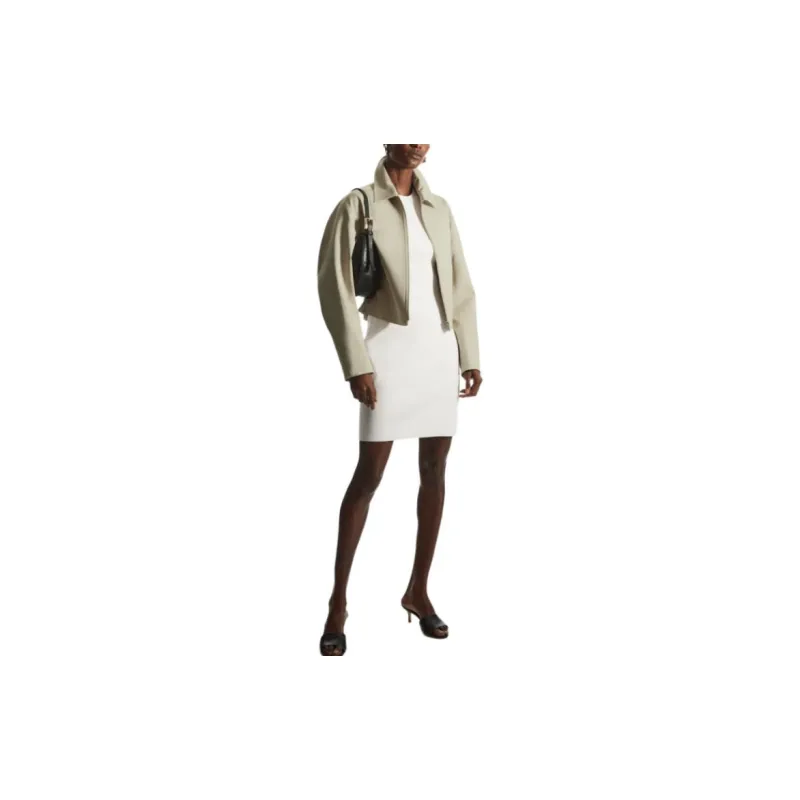 COS Sleeveless Dresses Women's White-3
