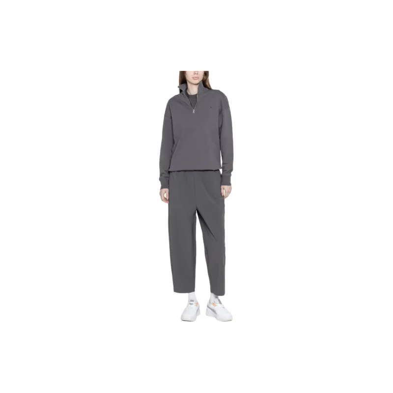 PUMA Sweatshirt Women's Dark Gray-2