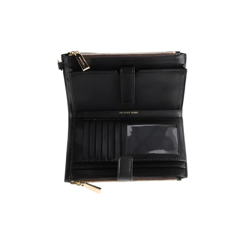 MICHAEL KORS Adele Canvas With Canvas Wallet Women's Brown-4