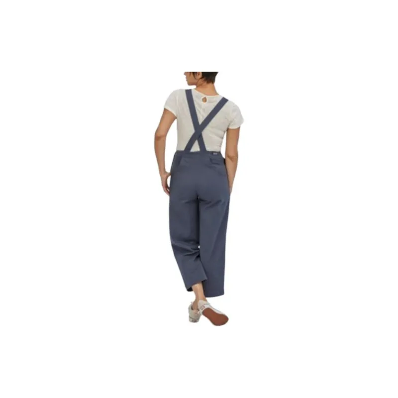 Patagonia Cropped Overalls Cargo Pants Women's Orange-4