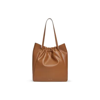 CHARLES&KEITH PU Shoulder Bag Extra Large Women's Brown/Noir Black