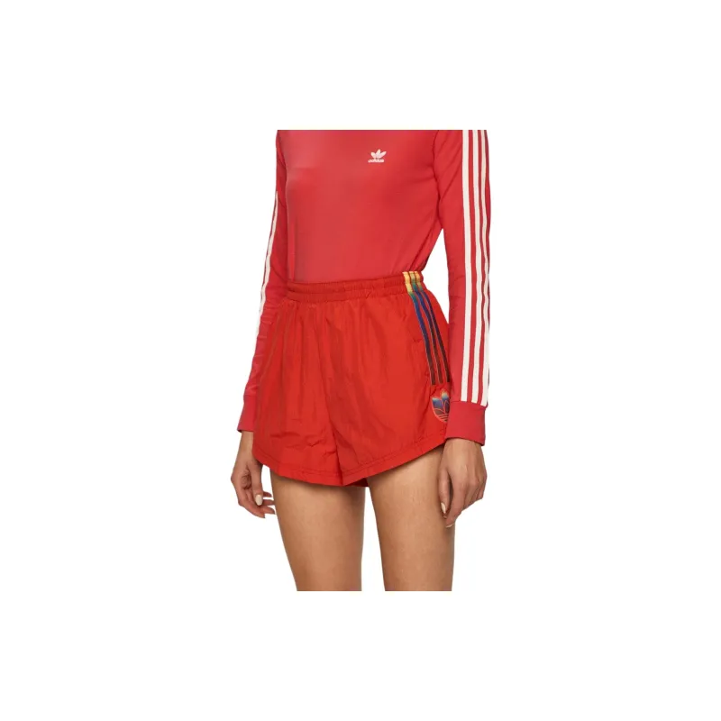 Adidas Originals Sports Shorts Women's Red-2