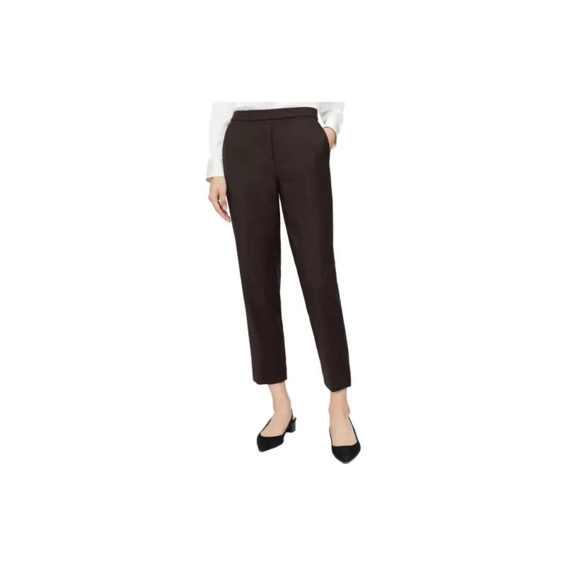 THEORY Casual Pants Women's Black Brown-1