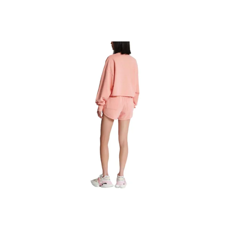 BALMAIN Logo Embroidered Vintage Sweatshirt-2