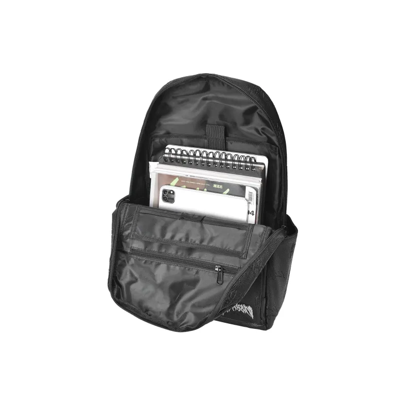 GLORY&CO PVC Backpack Travel Bag Laptop Bag Backpack Regular Men's Black-3