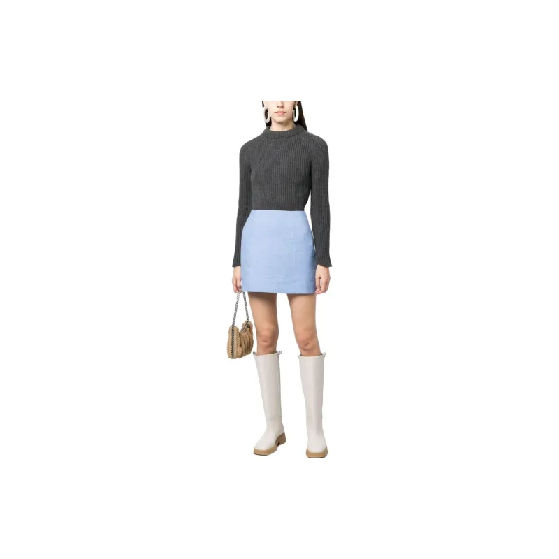 Patou Linen blend Miniskirt-1