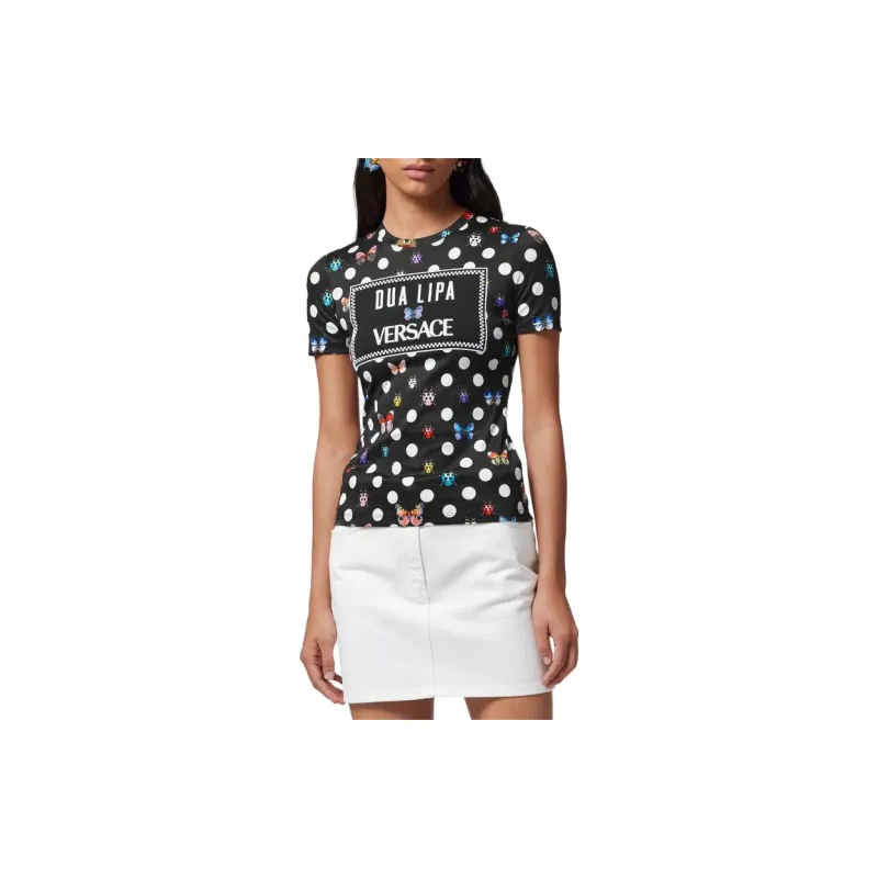 VERSACE T Shirts Women's Black-2