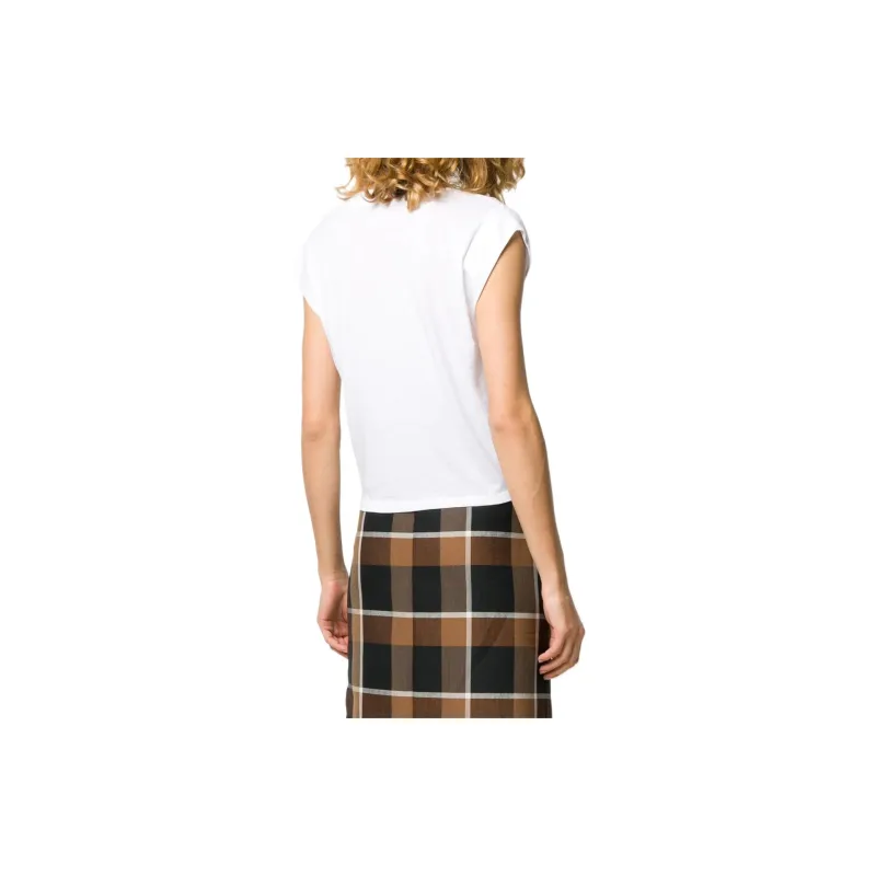 FRAME T Shirts Women's White-3