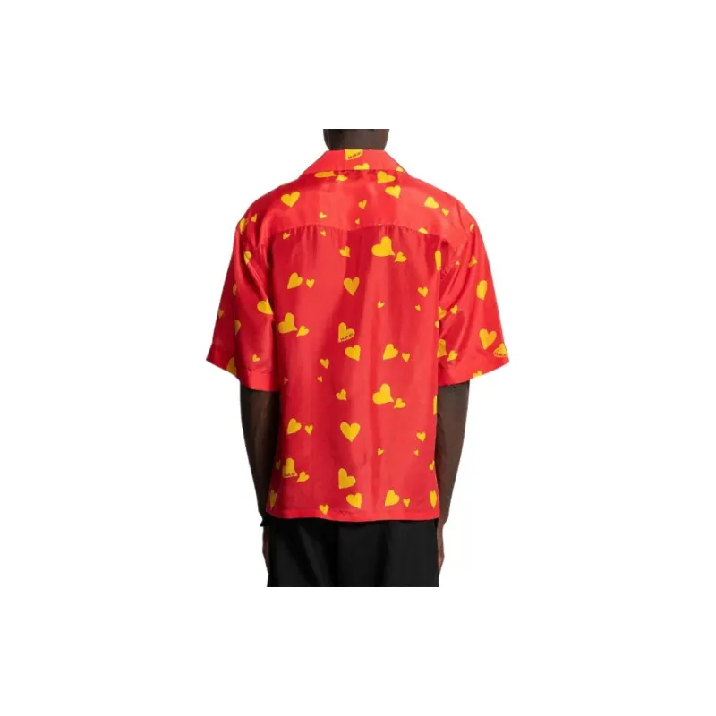 MARNI Shirts Men Orange Red-1