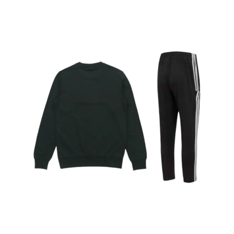 Adidas Sweatshirt Set Unisex Black-1