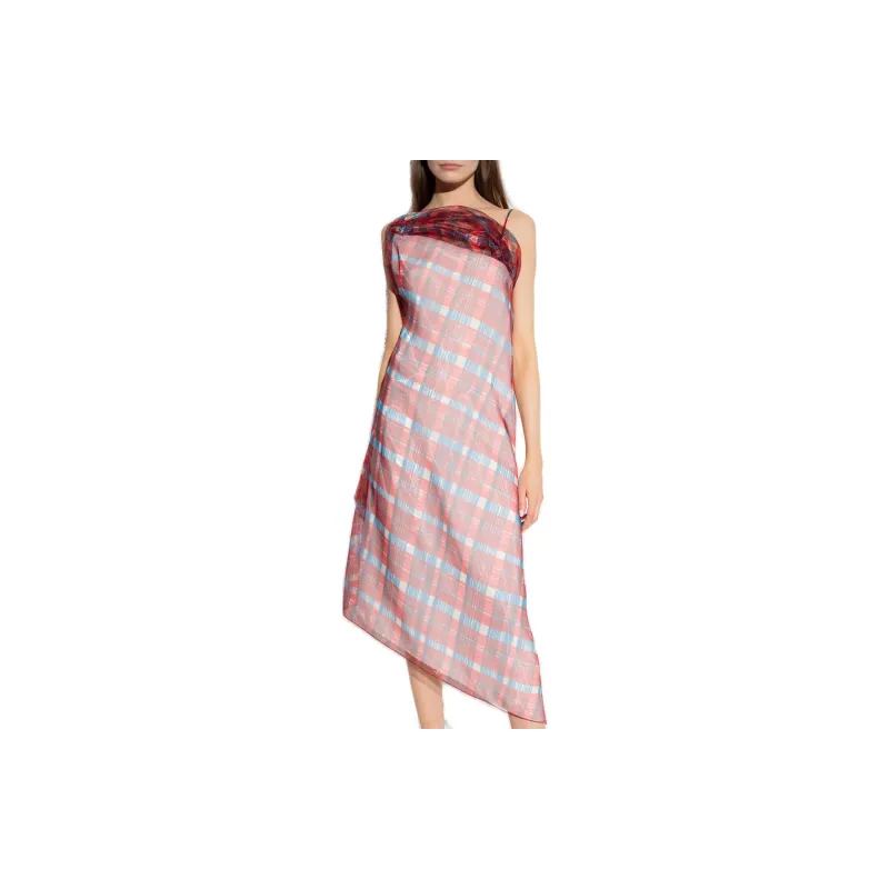 FERRAGAMO Slip Dress Women's Red-2