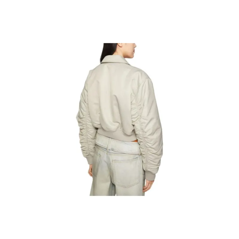 Acne Studios Cropped Zip Up Jacket-2