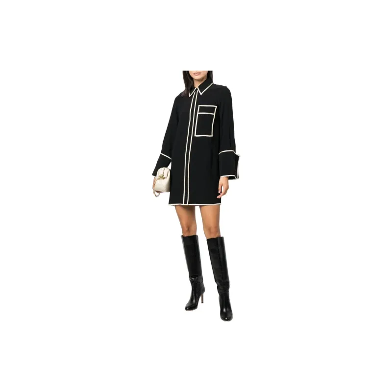 ERIKA CAVALLINI FW22 Dress Black-1