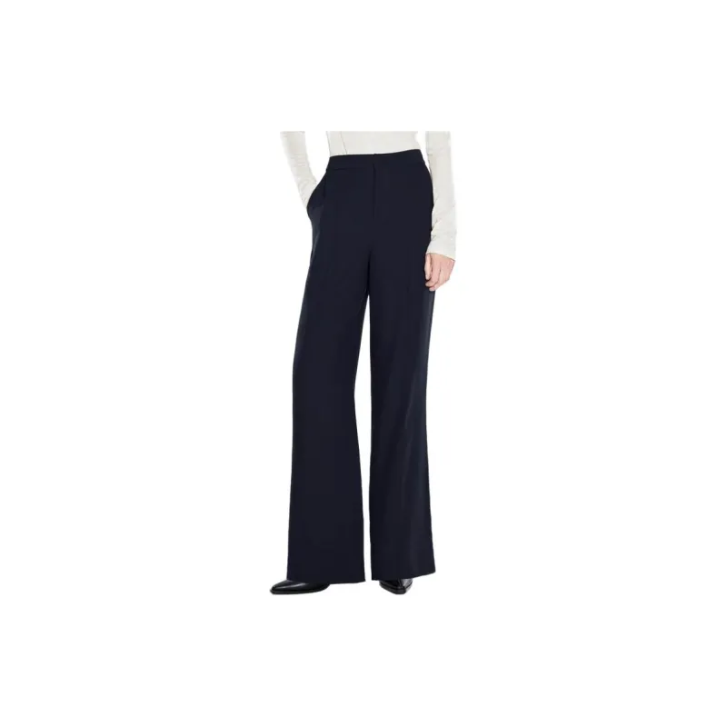 COVERINS Casual Pants Women's Navy Blue-2