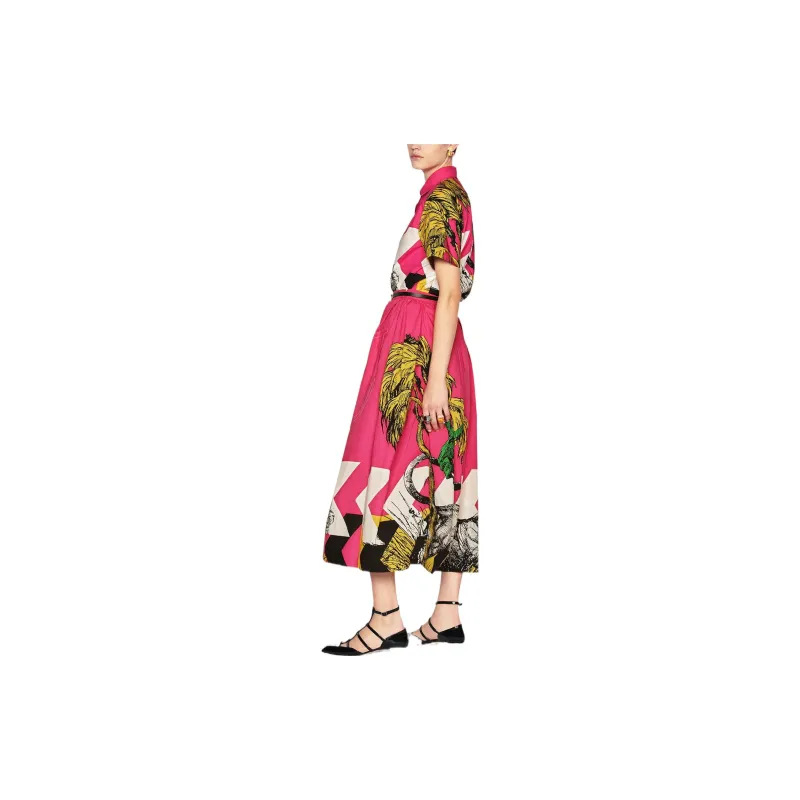 DIOR Quarterly New Products Crop Tops Women's Pink-3