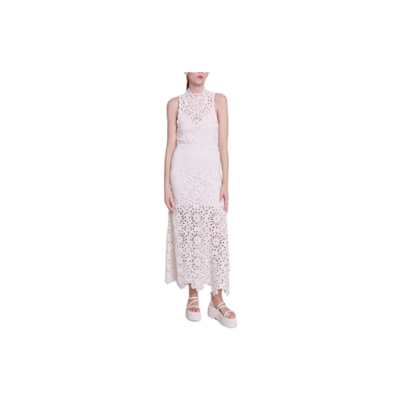 Maje Sleeveless Dress Women's Light Umber-1