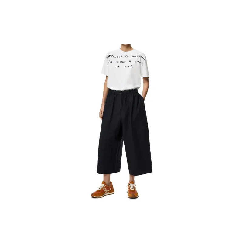 LOEWE Words Print T Shirt 'White'-1
