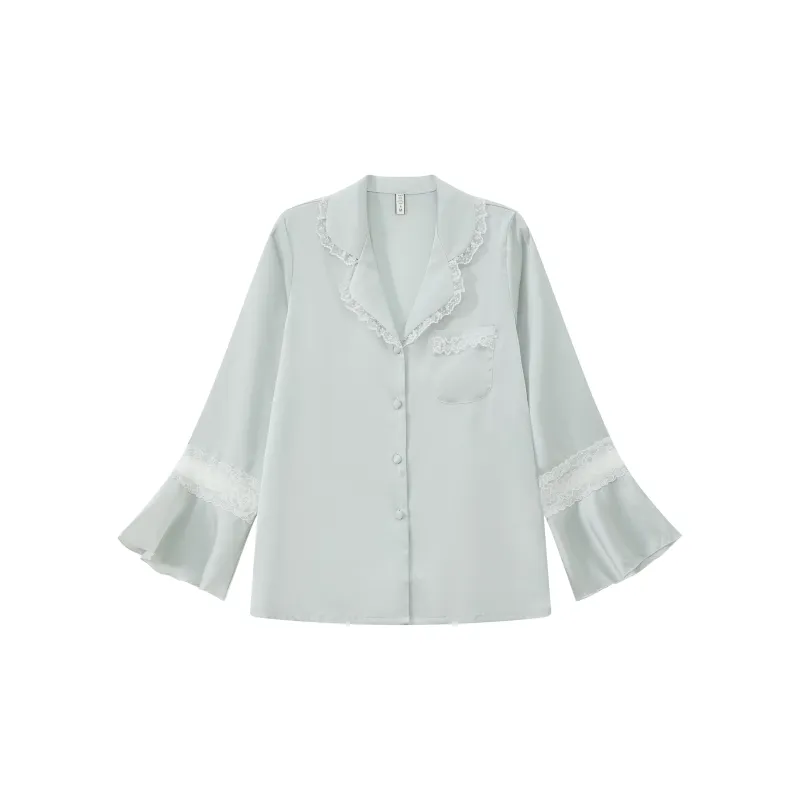 Kosrood Pajama Set Women's Light Blue-1