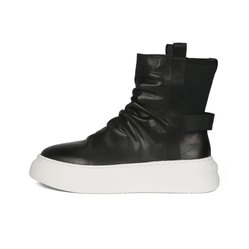 Thai points Ankle Boots Men Black