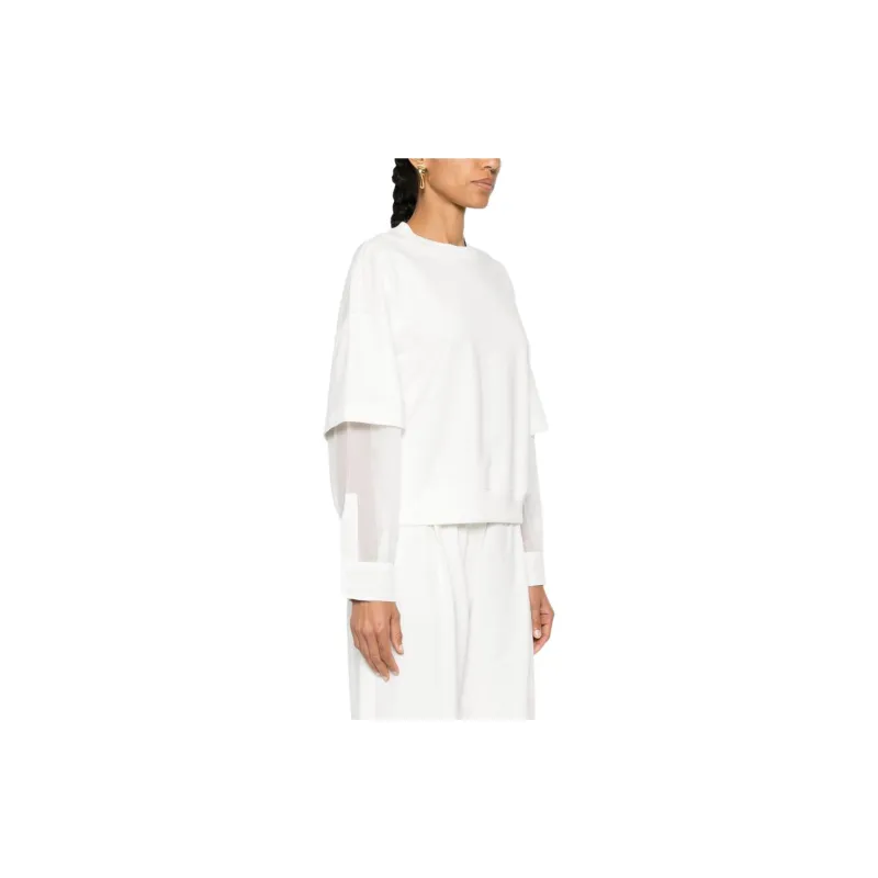 Brunello Cucinelli Monili chain Layered Sweatshirt-3