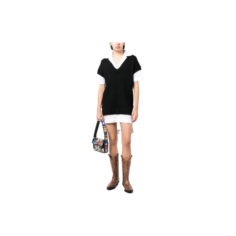 Staud Bridget Layered Shirtdress-1