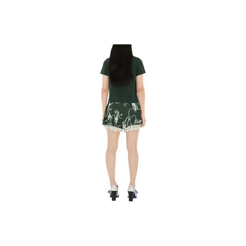 Burberry T Shirt Women's Fir Green-4