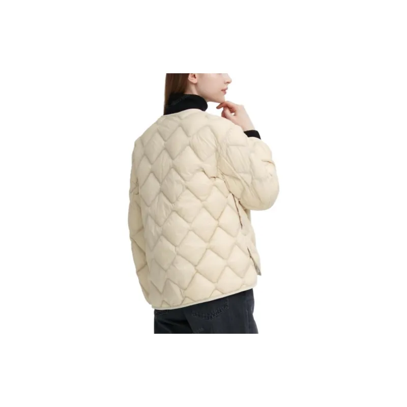 UNIQLO Down Jacket Women's Light Beige-2