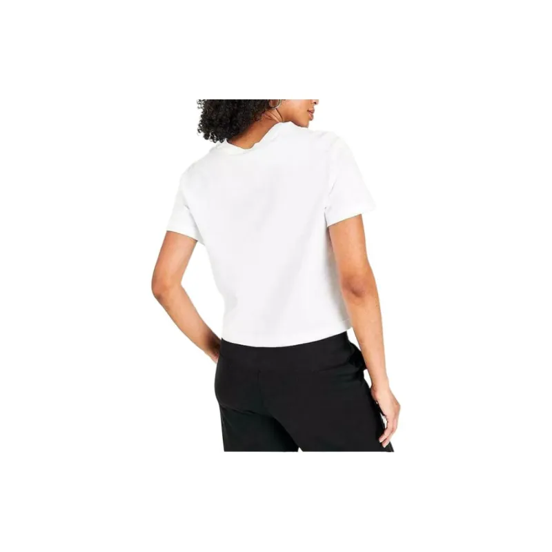 Nike Sportswear Women's Swoosh T shirt White-3