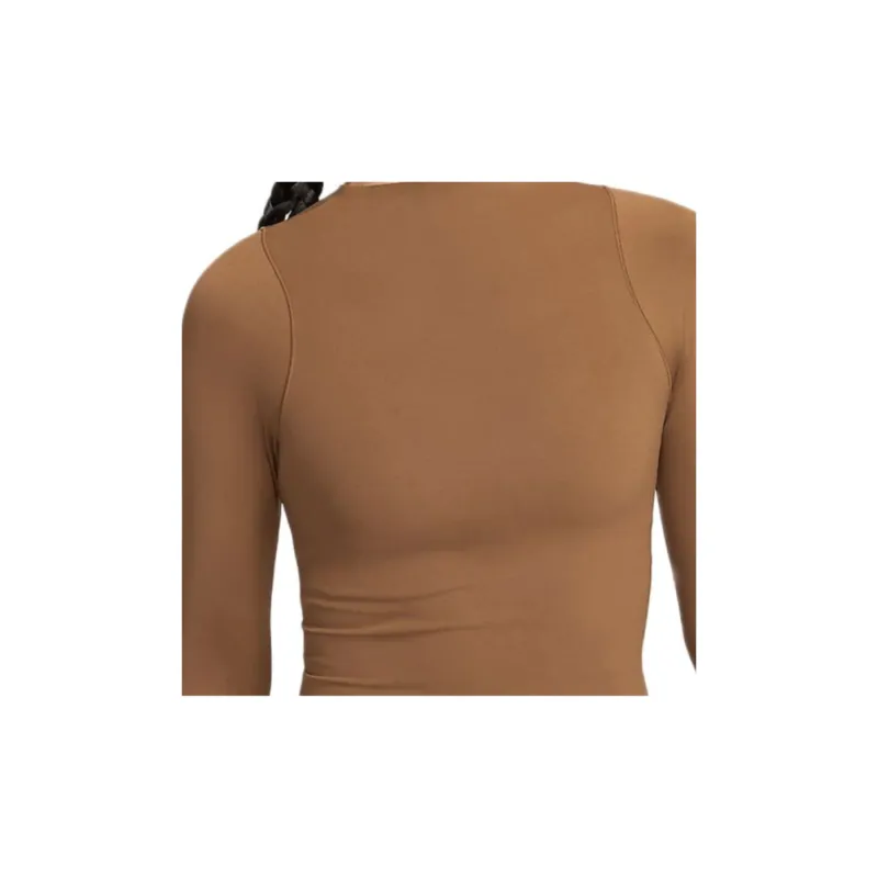 Nike Zenvy Regular T Shirt Women's Light British Umber/White-3